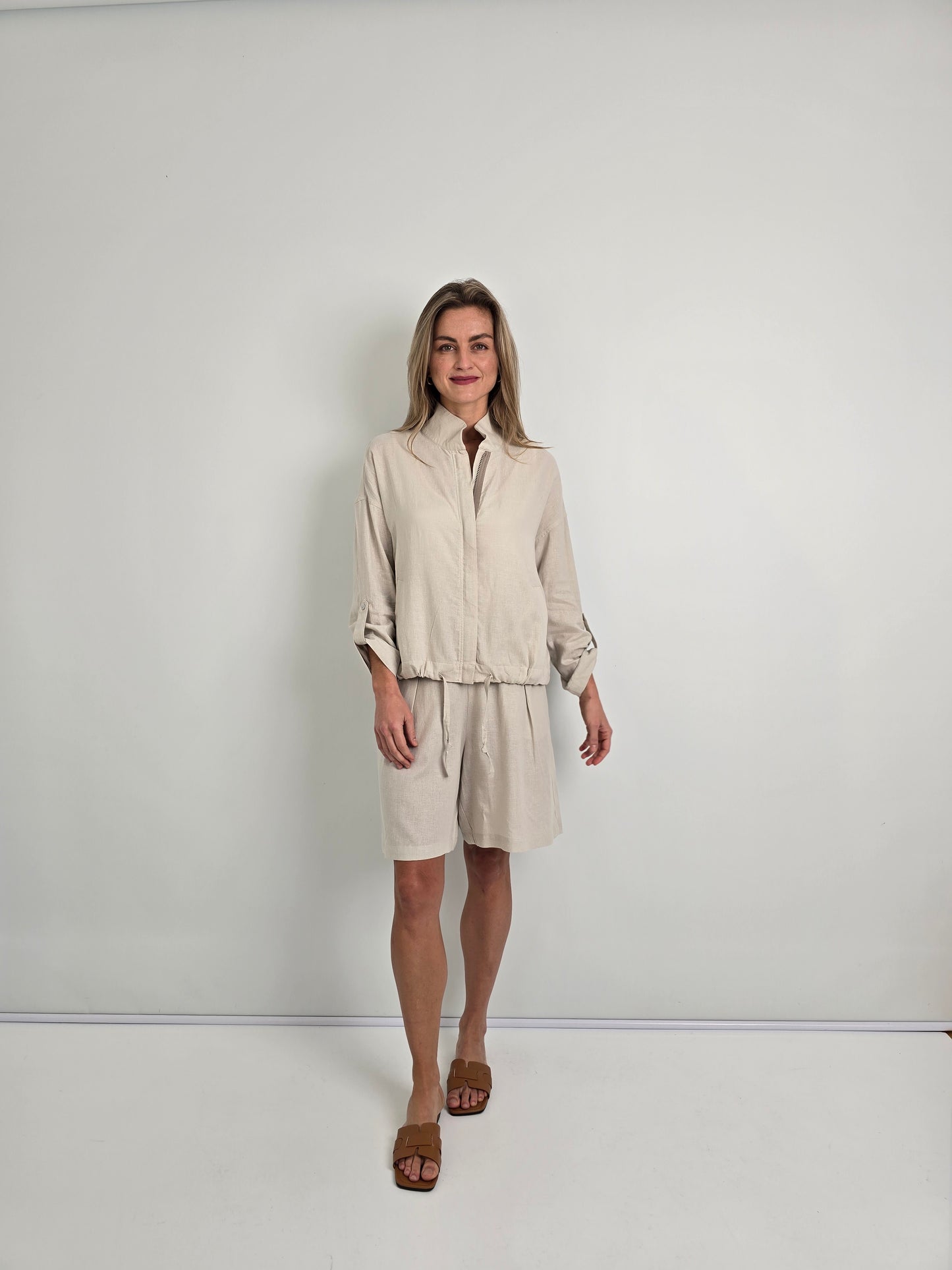 Remi styled zipper jacket