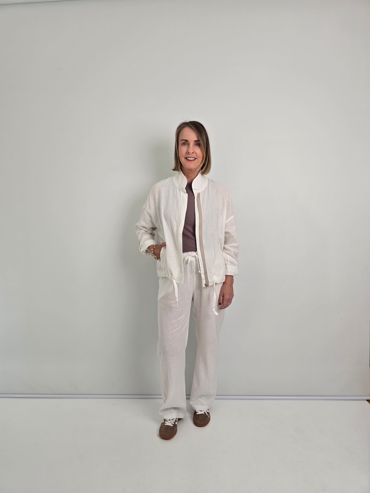 Remi styled zipper jacket