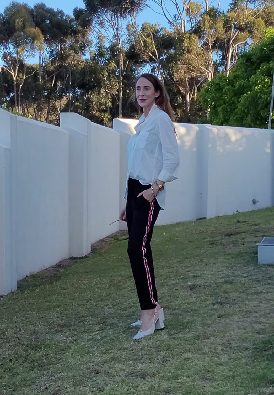 Gianna pant with ribbon