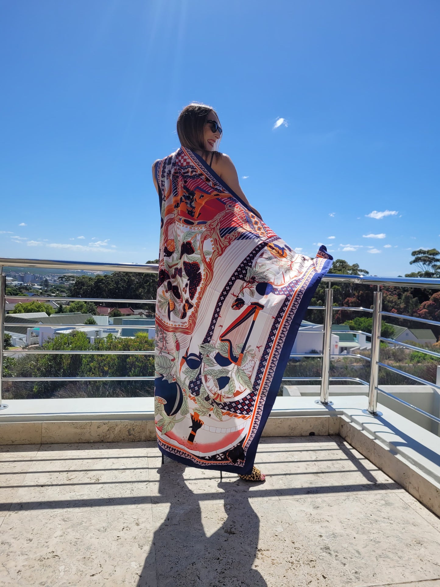 Large 100% Silk scarf