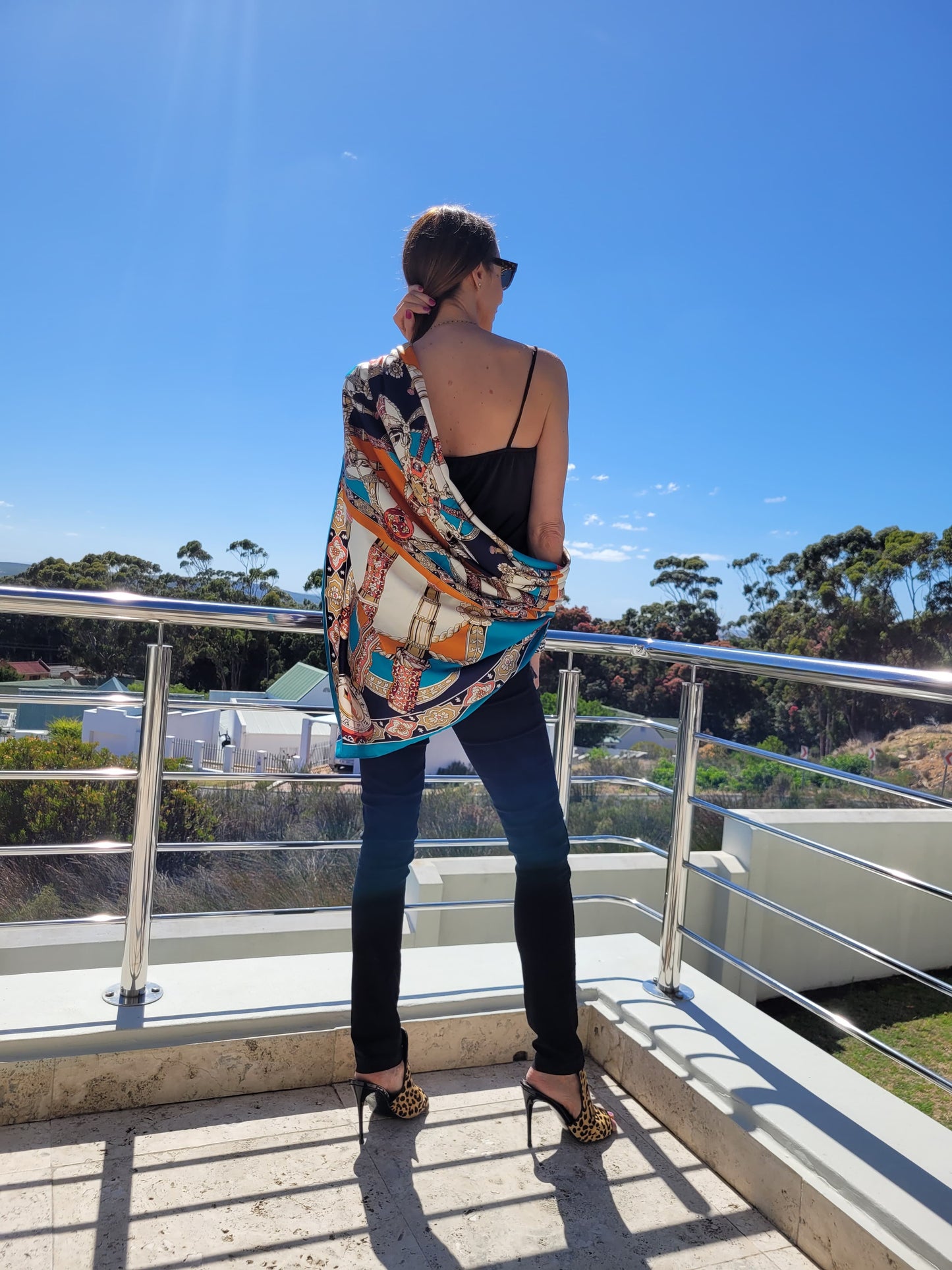 Large 100% Silk scarf
