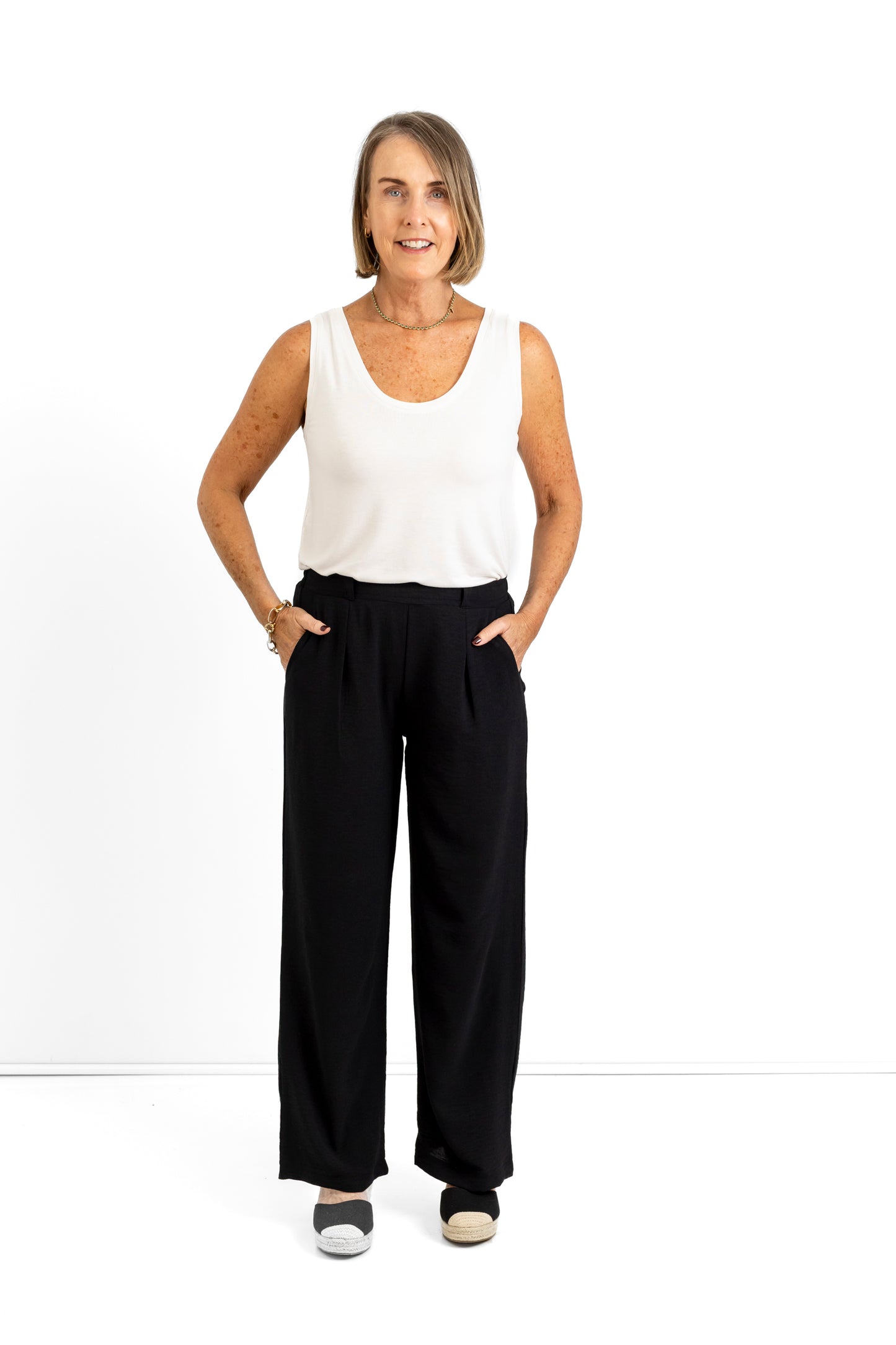 Blake classic pant with belt loop