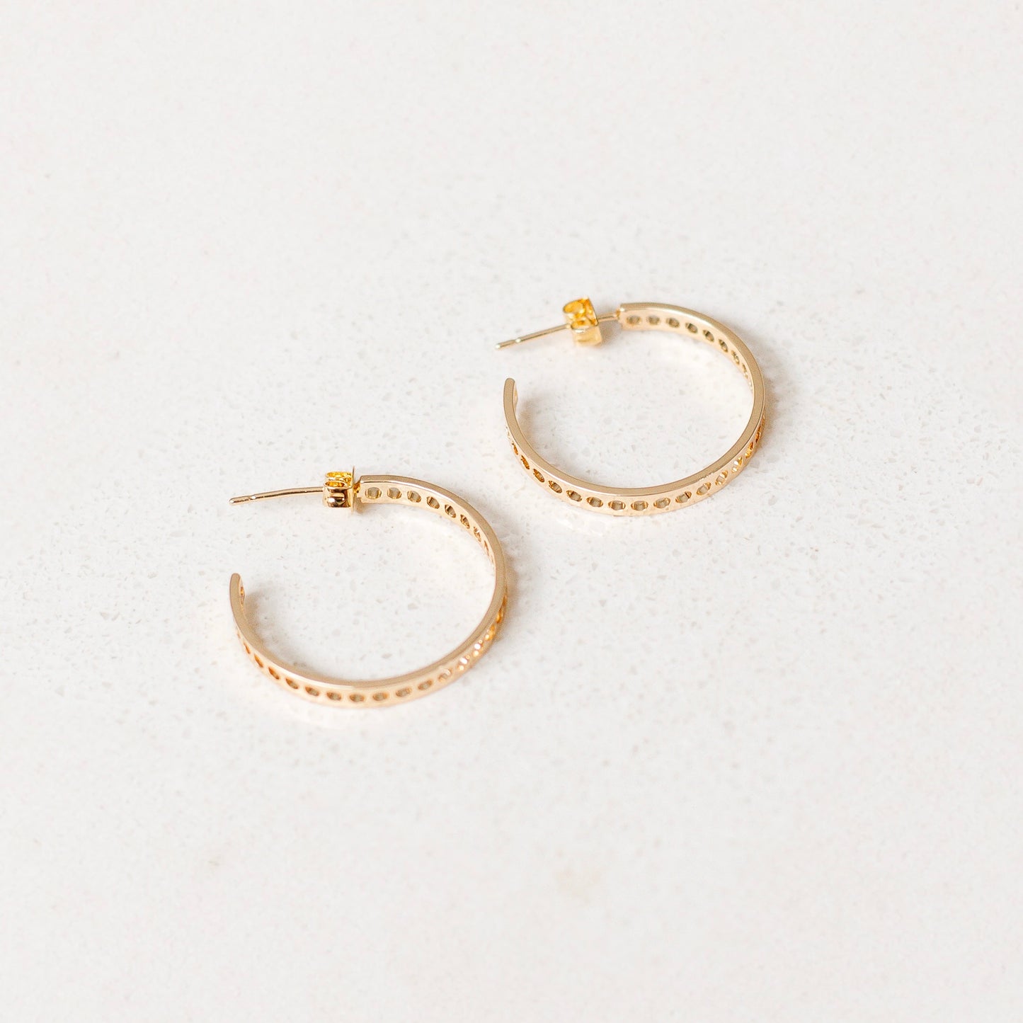 Luxe large hoops