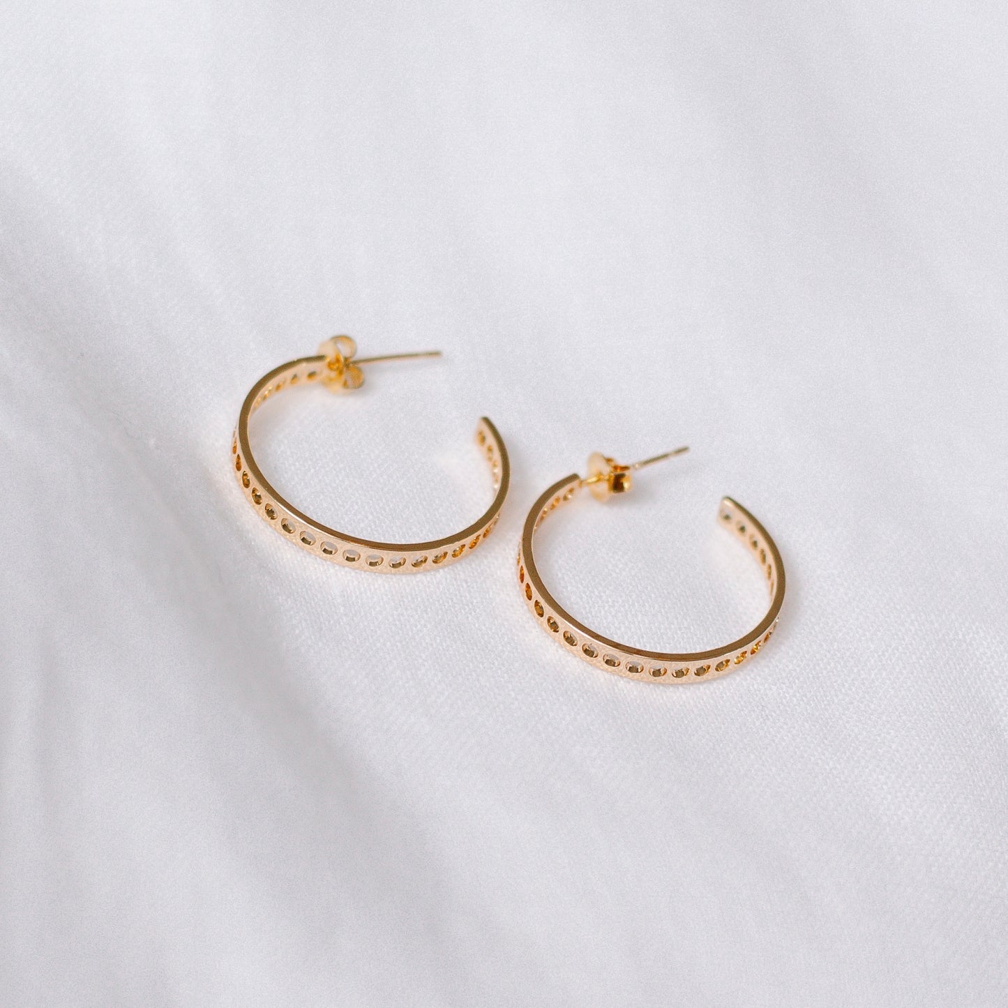 Luxe large hoops