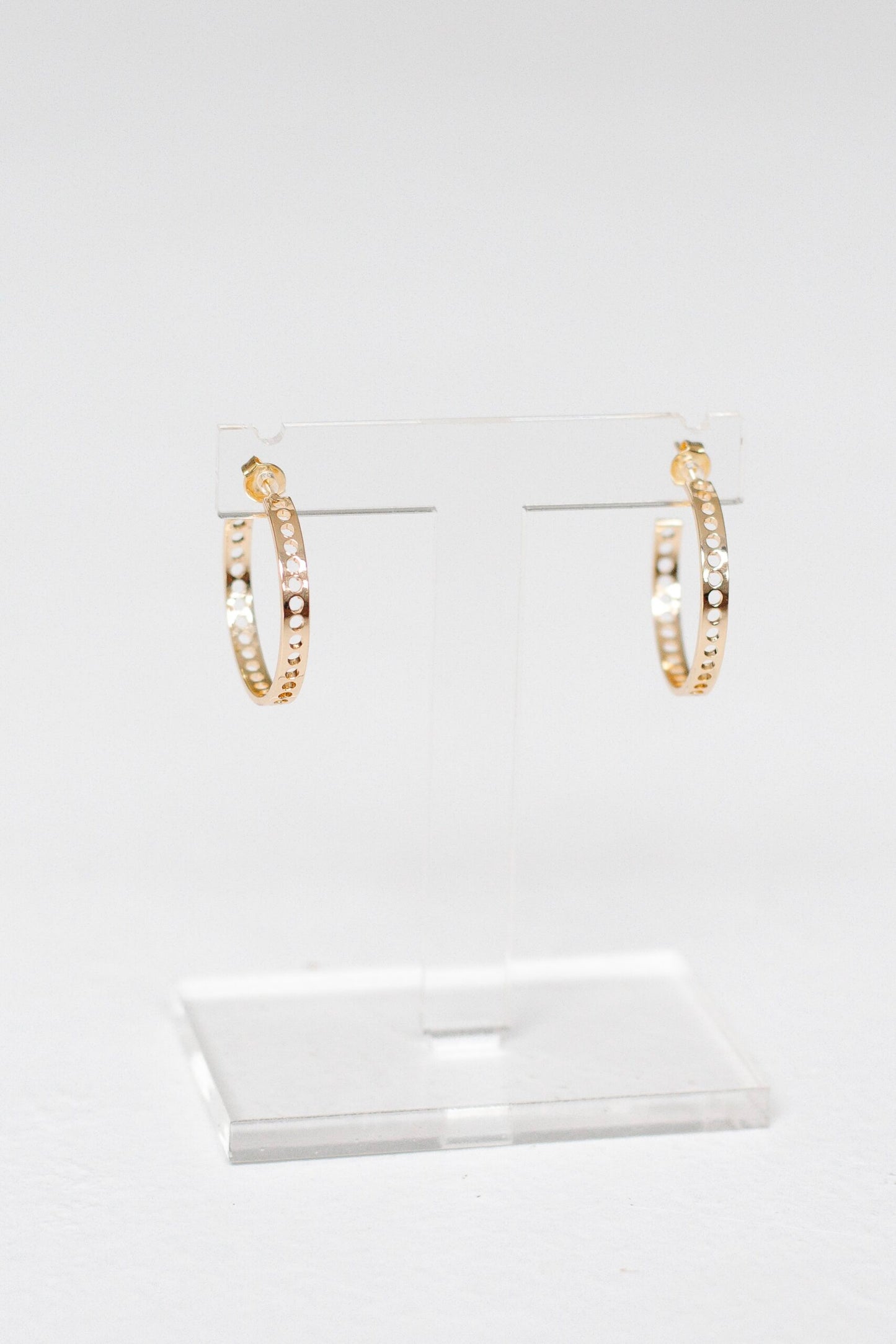 Luxe large hoops