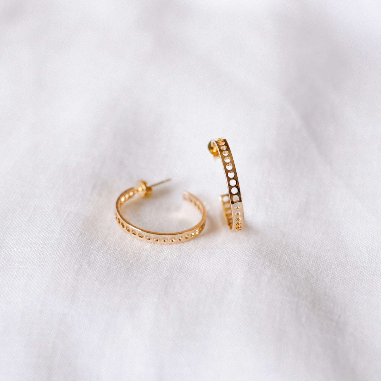 Luxe large hoops