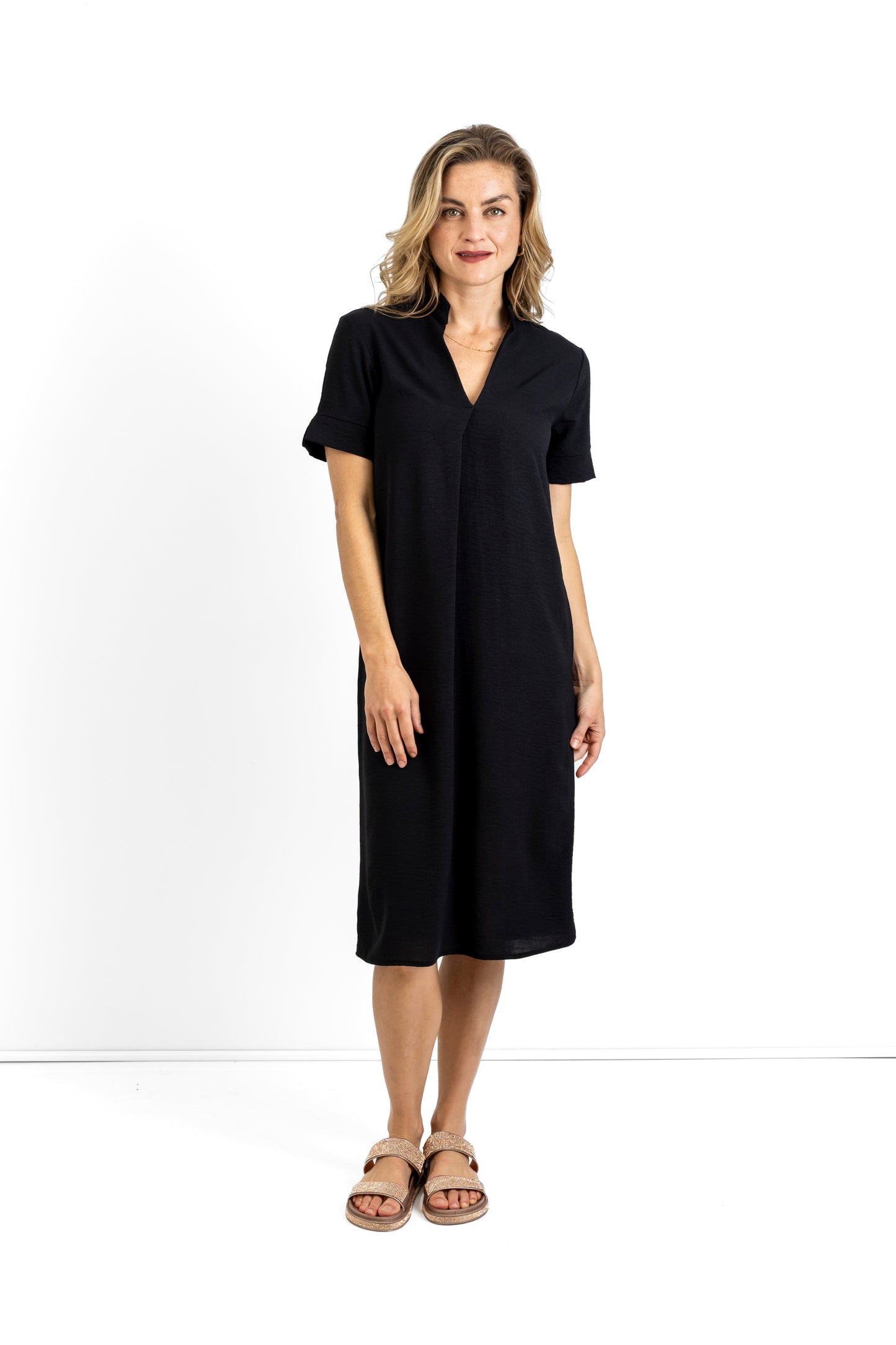 Milly mandarin shift dress