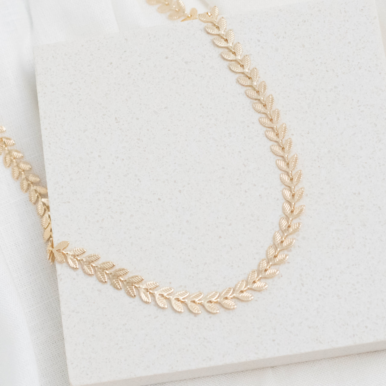 Multi Leaf Necklace
