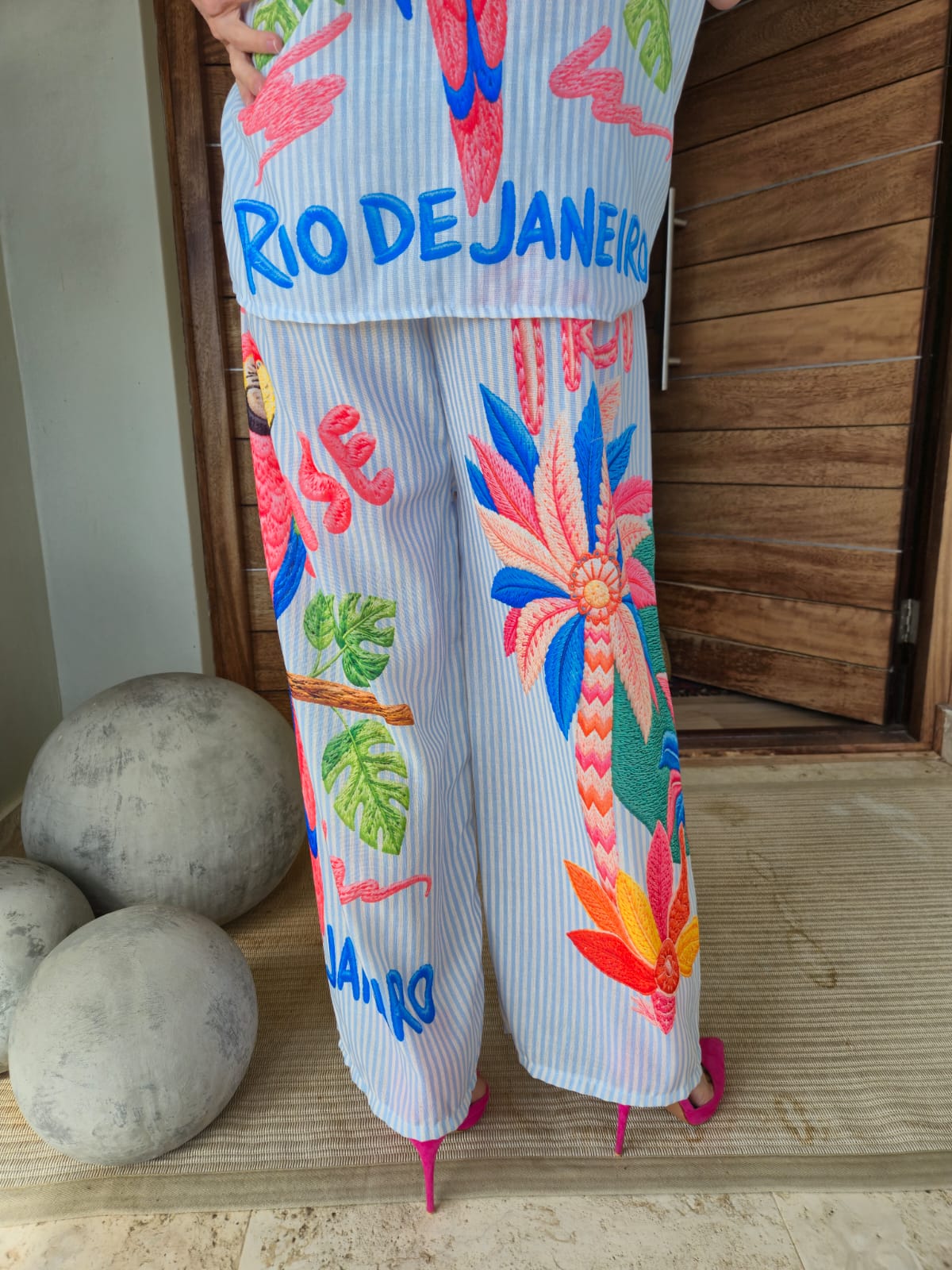 Rio de Janeiro printed Pant