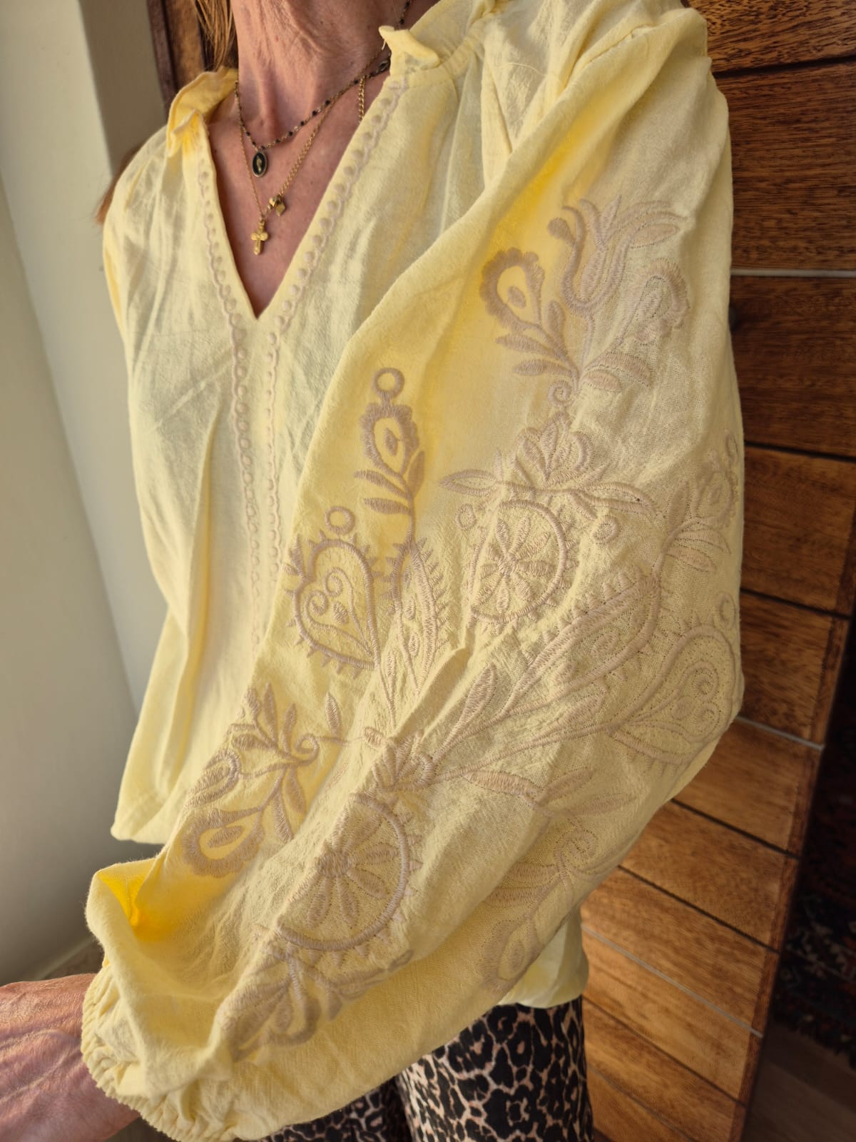 Butter Yellow Blouse