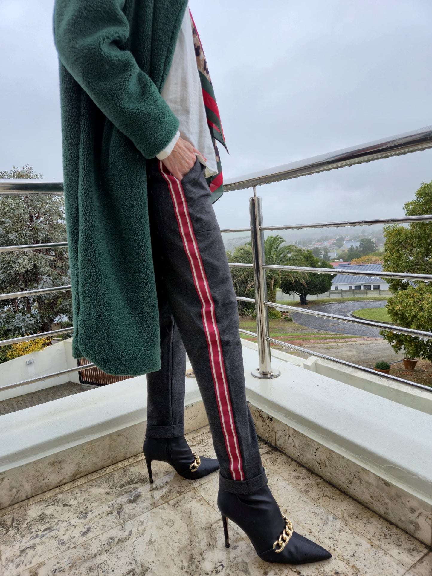 Gianna pant with ribbon