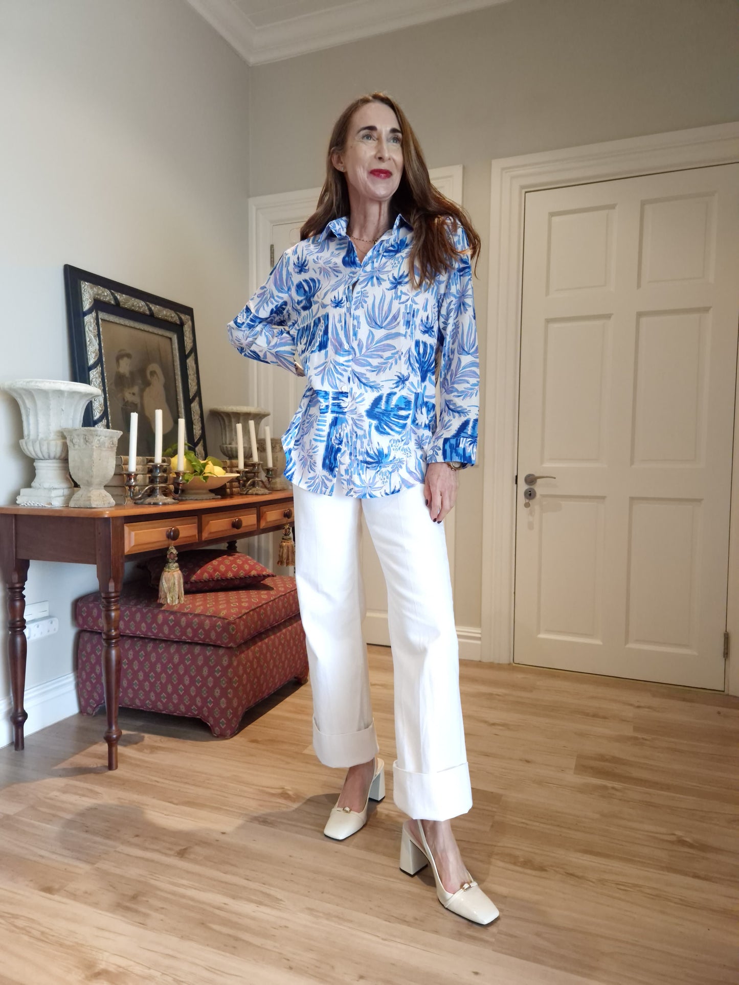 Long sleeve button down shirt