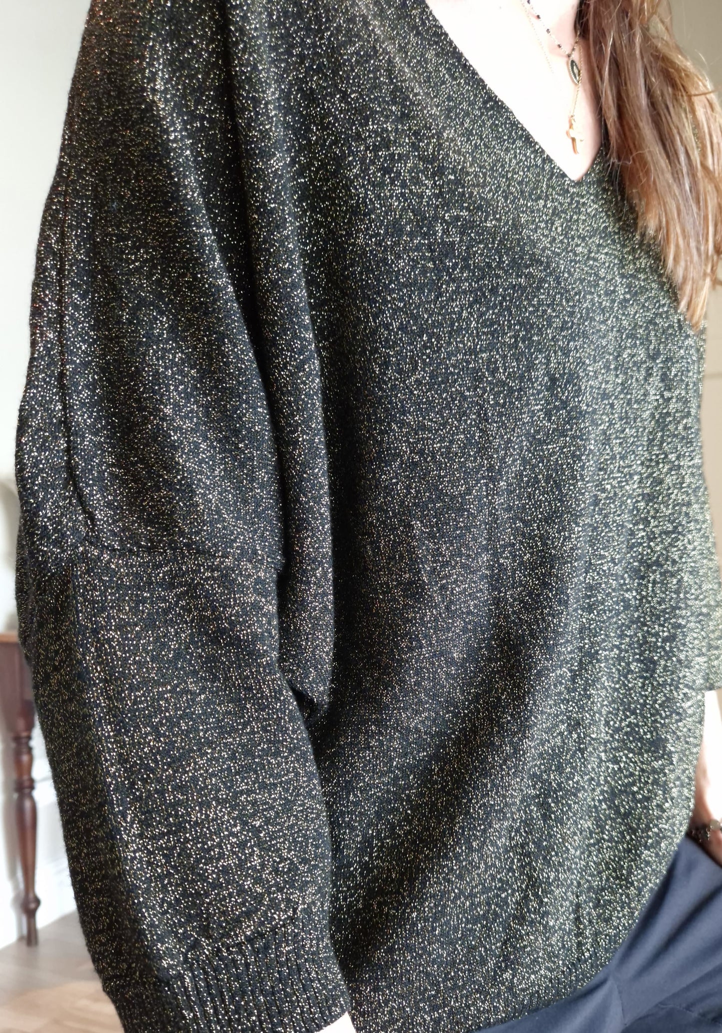 Loose fit knit