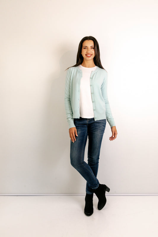 Antibes button cardi