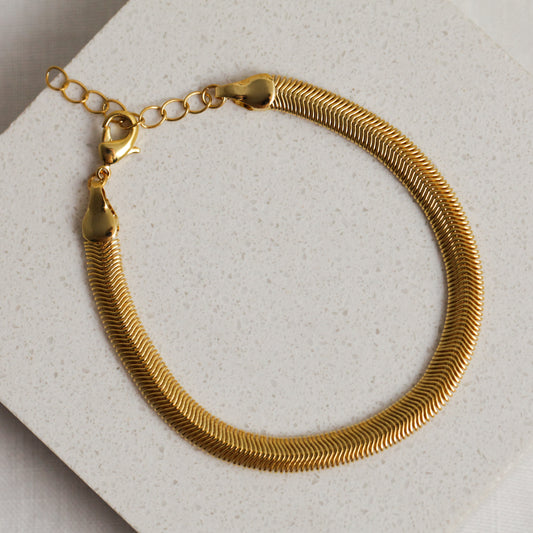 Snake chain bracelet