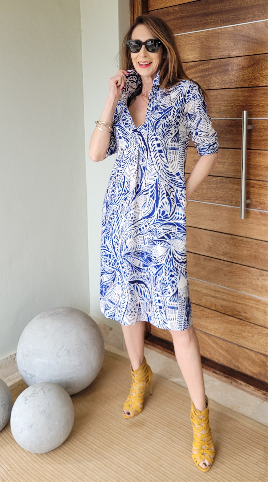 Meg shirt dress