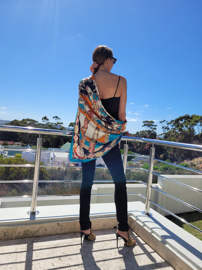 Large 100% Silk scarf