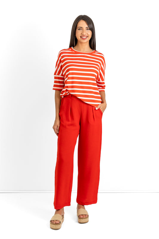 Chloe classic tee with back seam