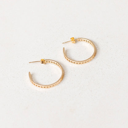 Luxe large hoops