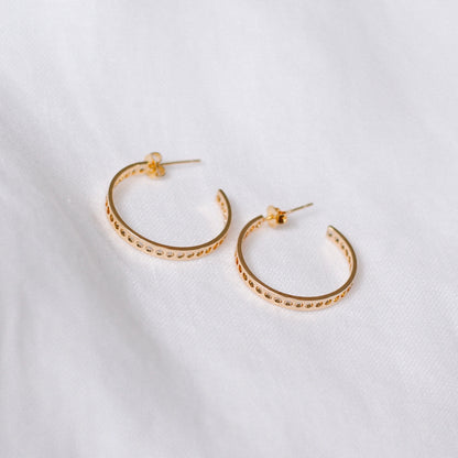 Luxe large hoops