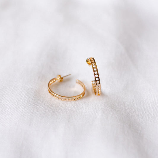 Luxe large hoops