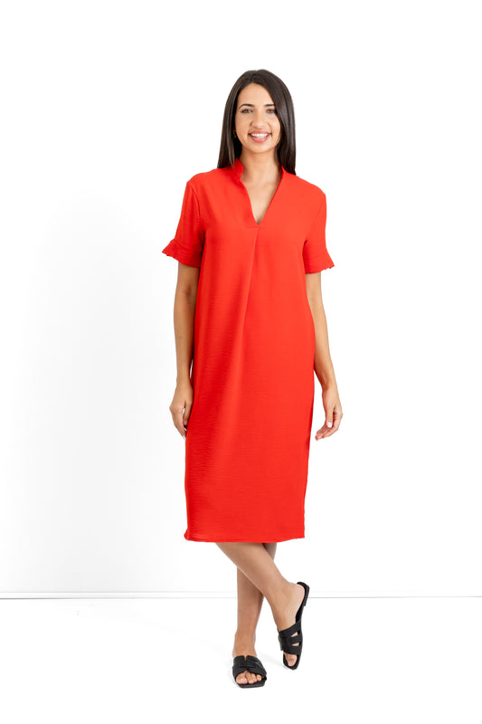 Milly mandarin shift dress