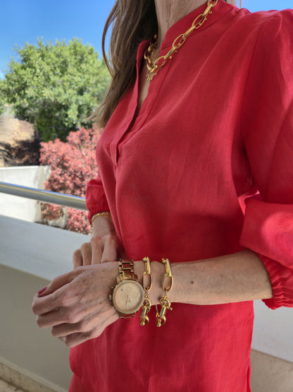 Ryder Linen Madarin styled shirt