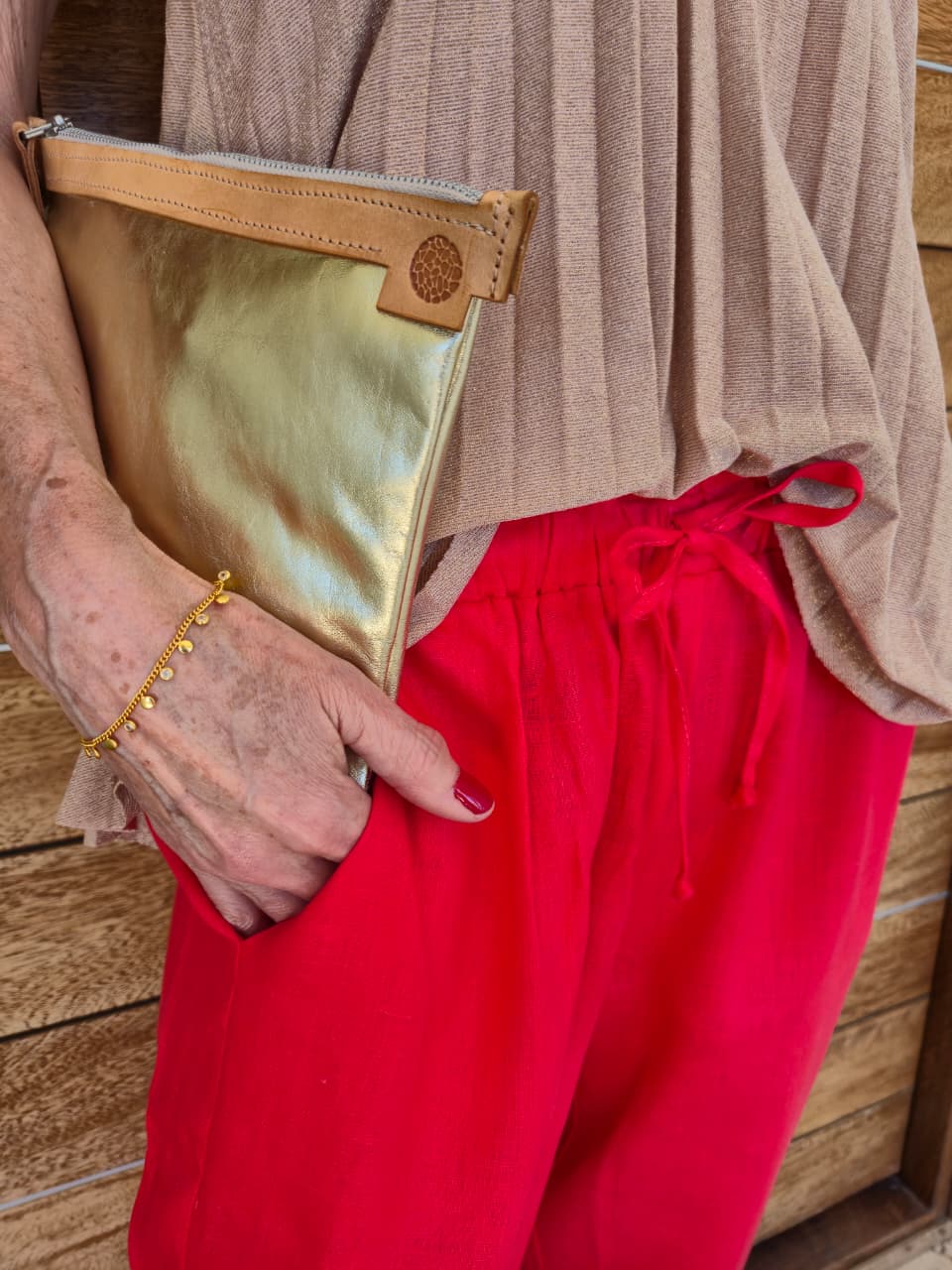 Priya Classic linen pant