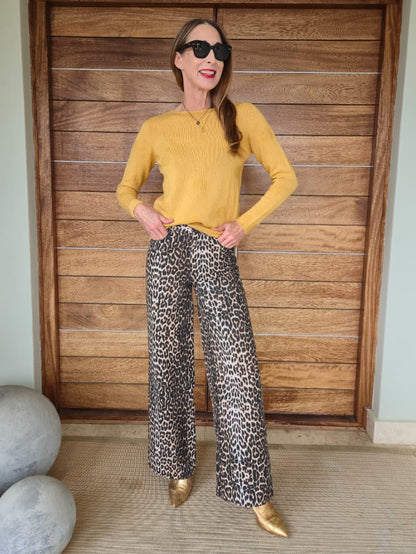 Ohcre yellow 100% PURE VIRGIN MERINO WOOL knit.