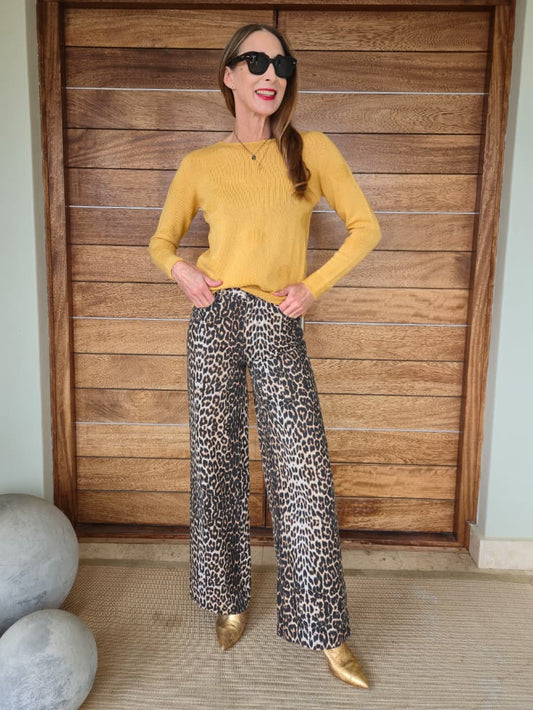 Ohcre yellow 100% PURE VIRGIN MERINO WOOL knit.