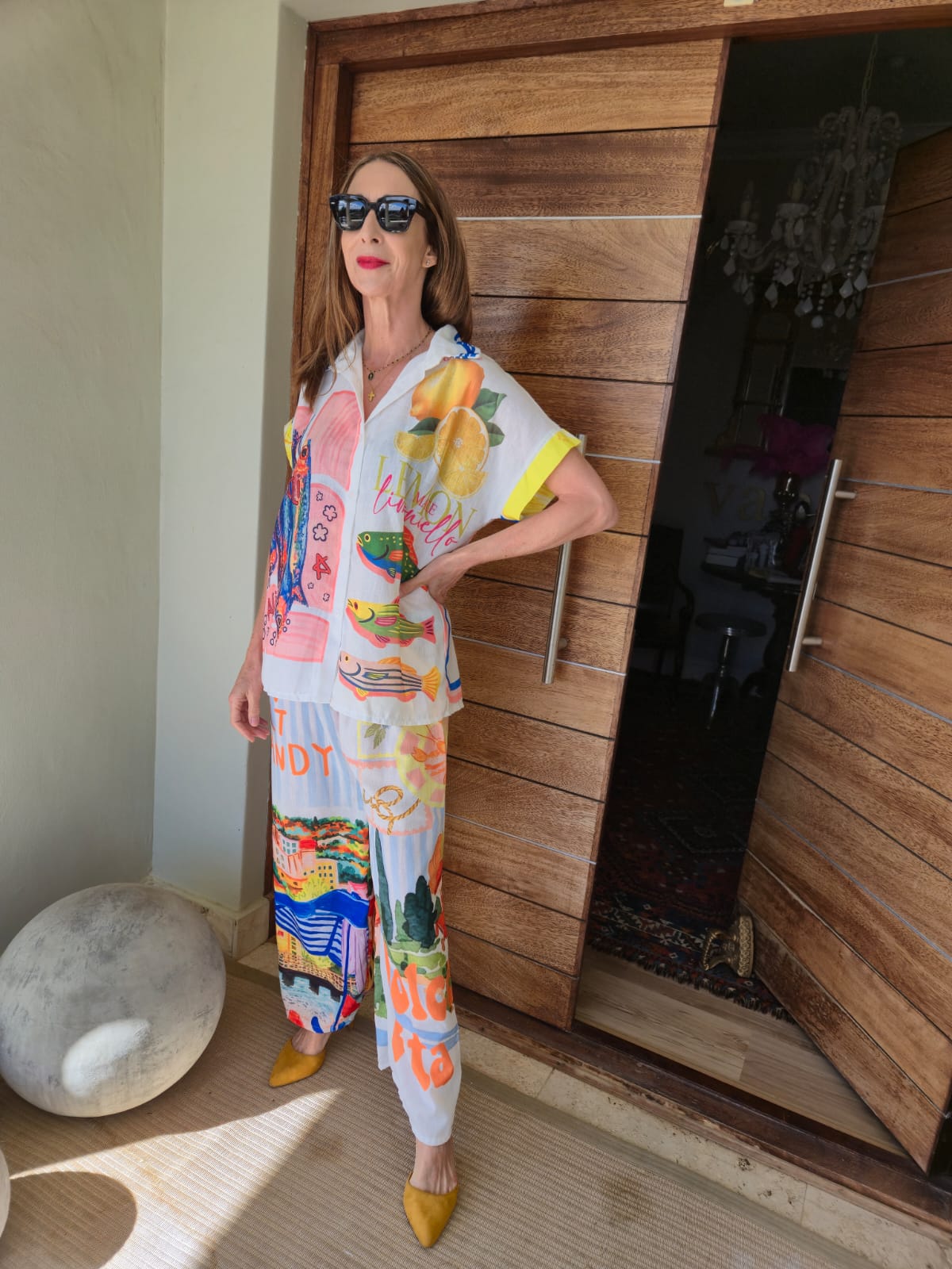 Dolce Vita printed pant