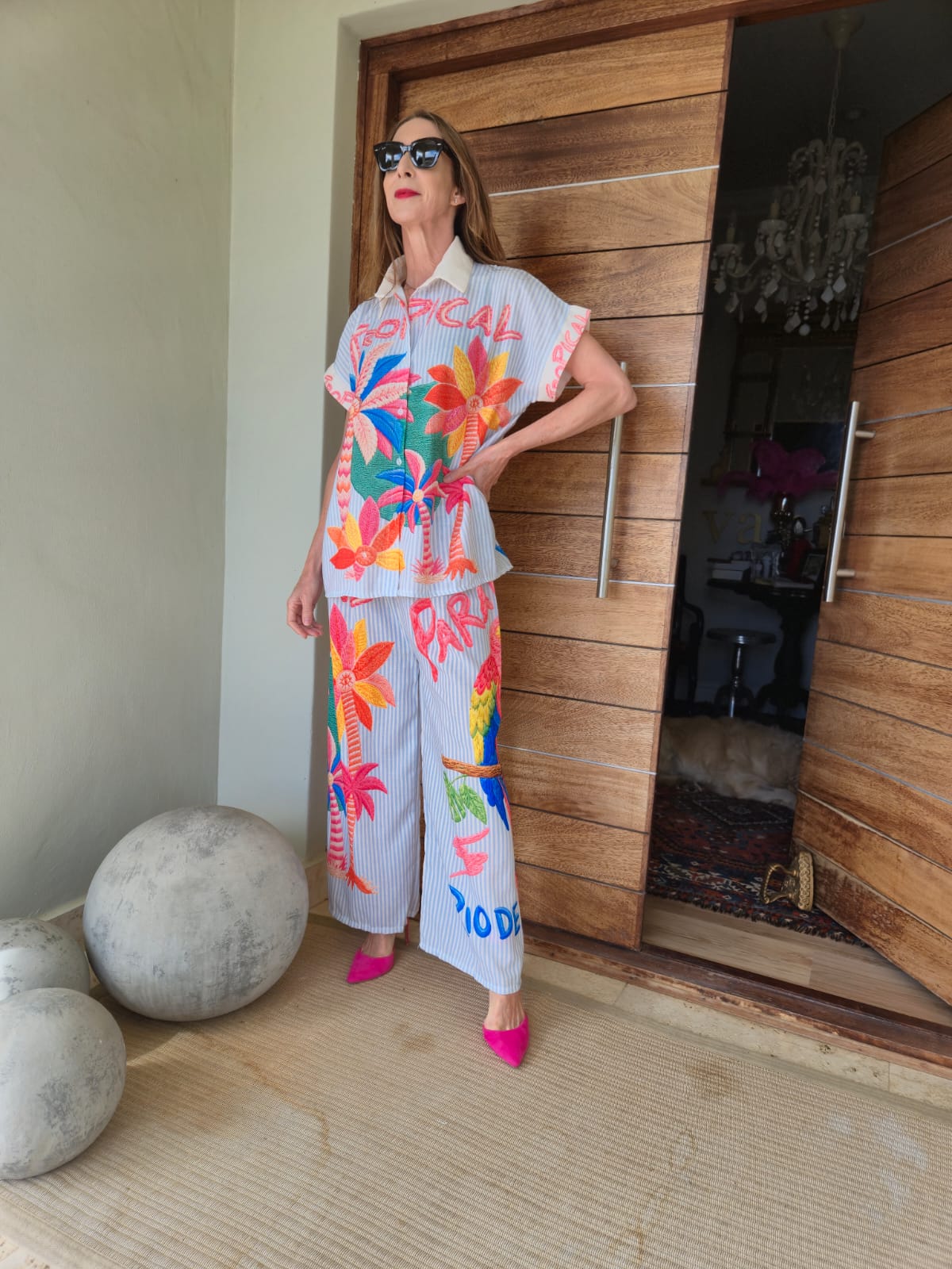 Rio de Janeiro printed Pant