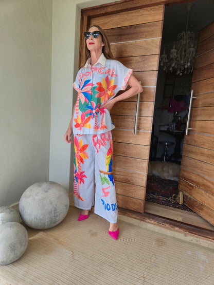 Rio de Janeiro printed Pant