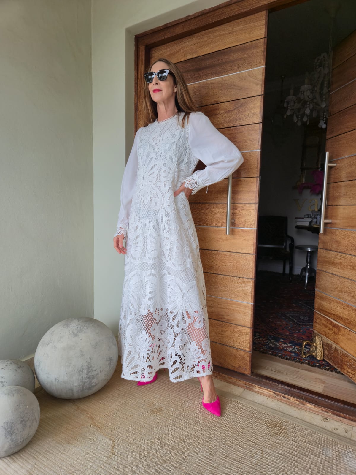 Half Lined Lace Dress