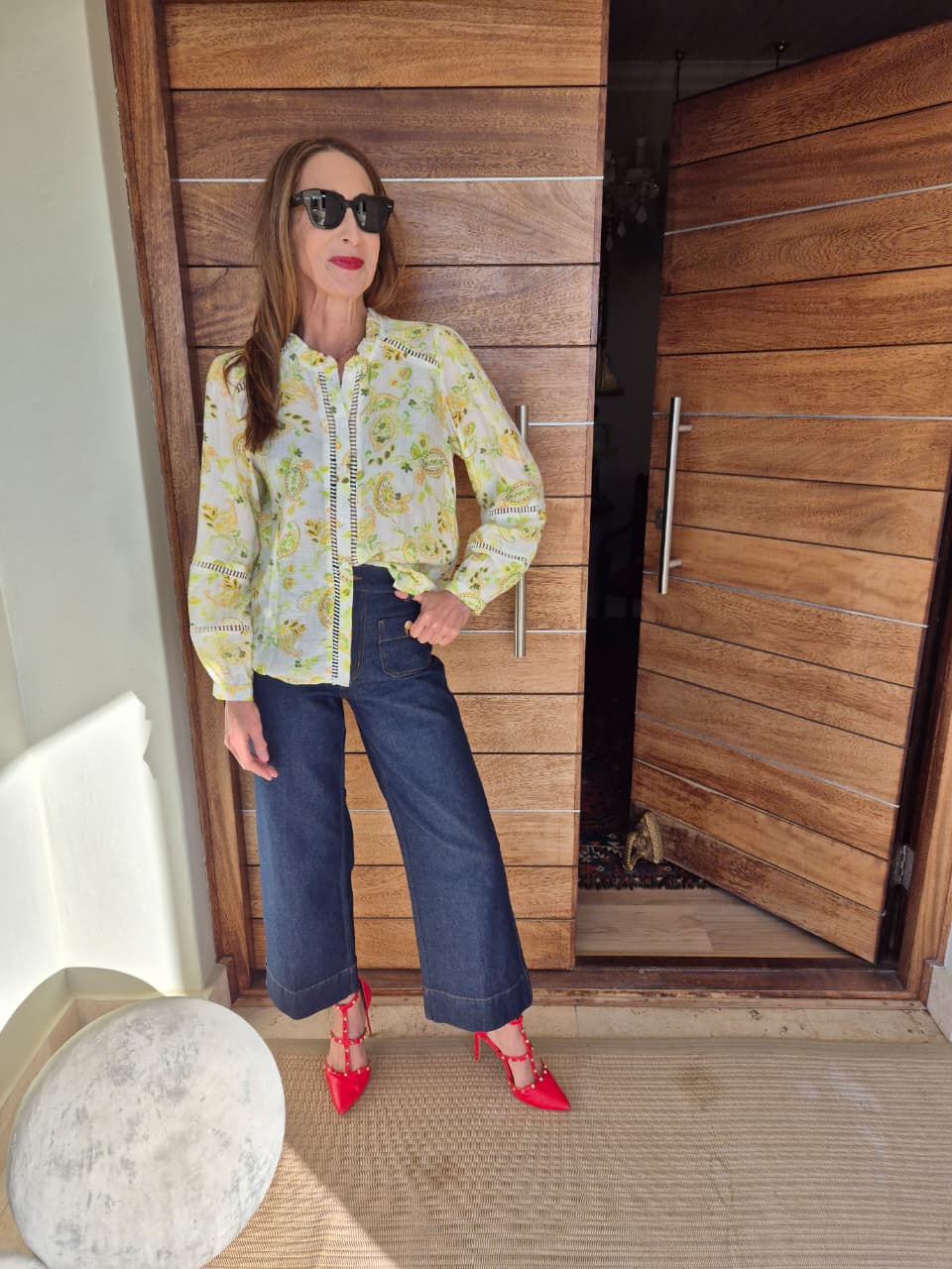 Paisley Blouse with Intricate detail