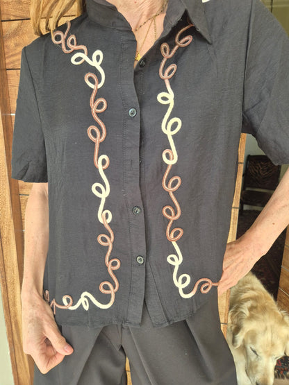 Blouse with Embroidery detail