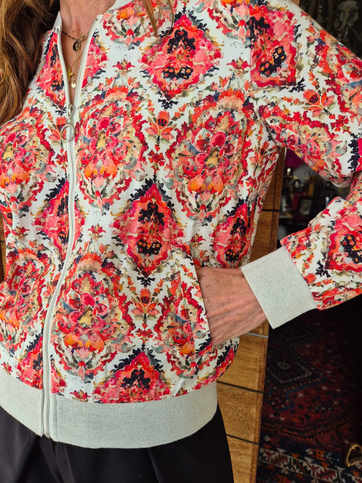 Fully Lined Bomber Jacket