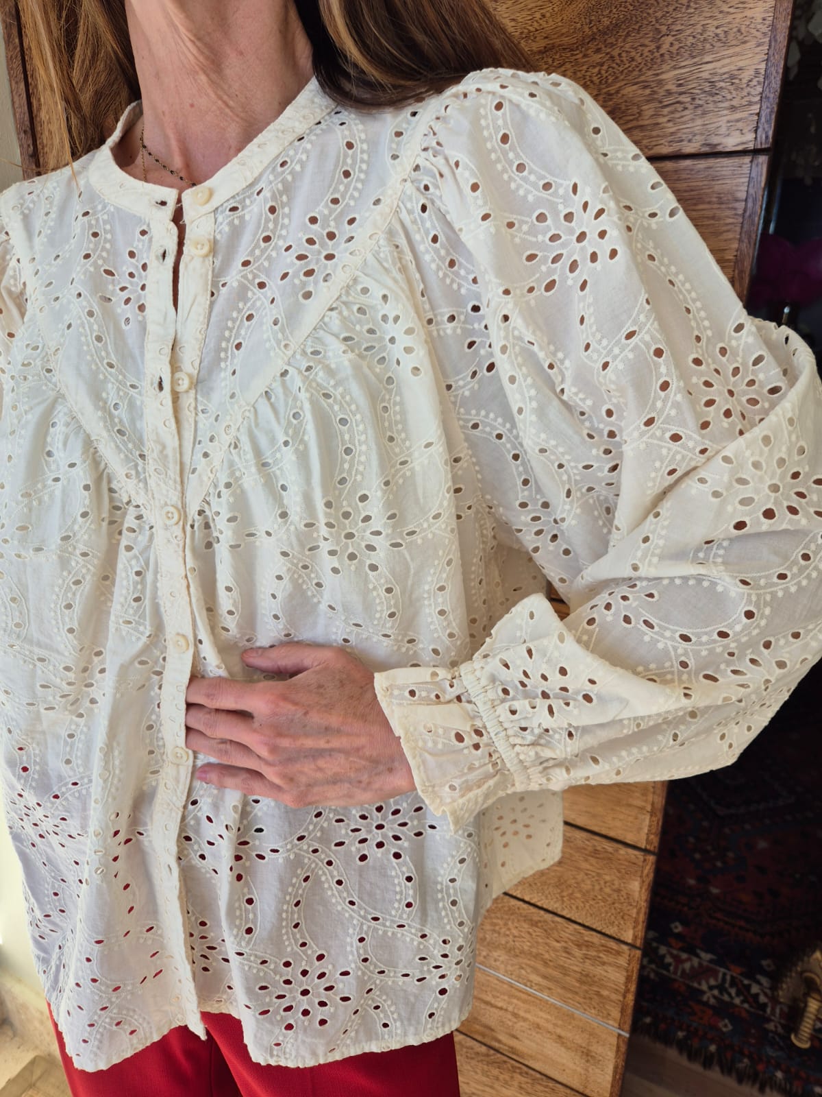 Milk Anglaise Blouse