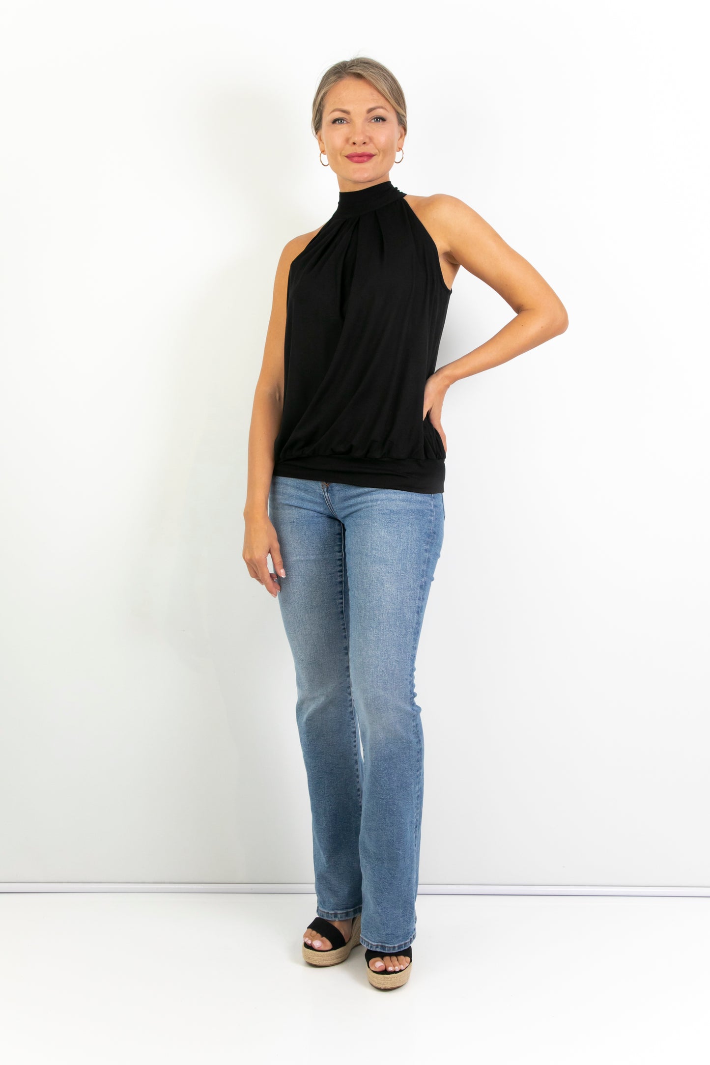 Mimi halterneck top.