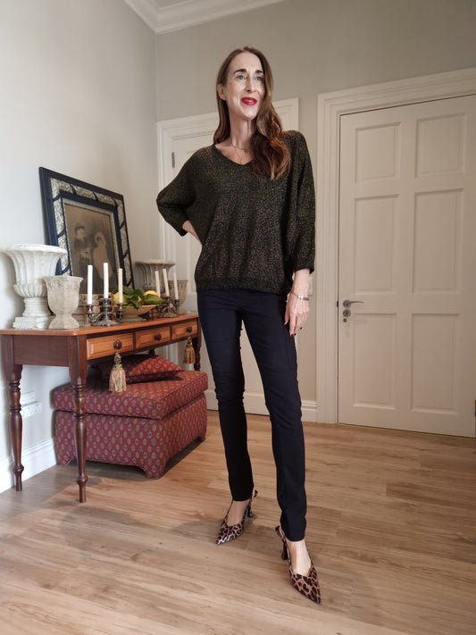 Loose fit knit